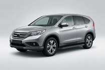 Honda CRV 2012-2016 Progi Boczné Bosphorus Black (2 szt., Aluminium) zdjęcia 1