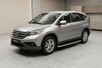 Honda CRV 2012-2016 Progi Boczne Tayga Grey (2 szt., Aluminium) zdjęcia 1
