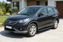 Honda CRV 2012-2016 Progi Boczne RedLine Black (2 szt., Aluminium) zdjęcia 1