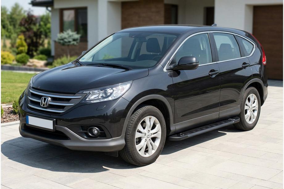 Honda CRV 2012-2016 Progi Boczne RedLine Black (2 szt., Aluminium) Image