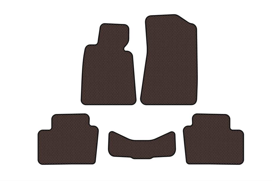 BMW Seria 3 E30 1982–1994 Gumowe Dywaniki Carsuit (Brązowe) Image
