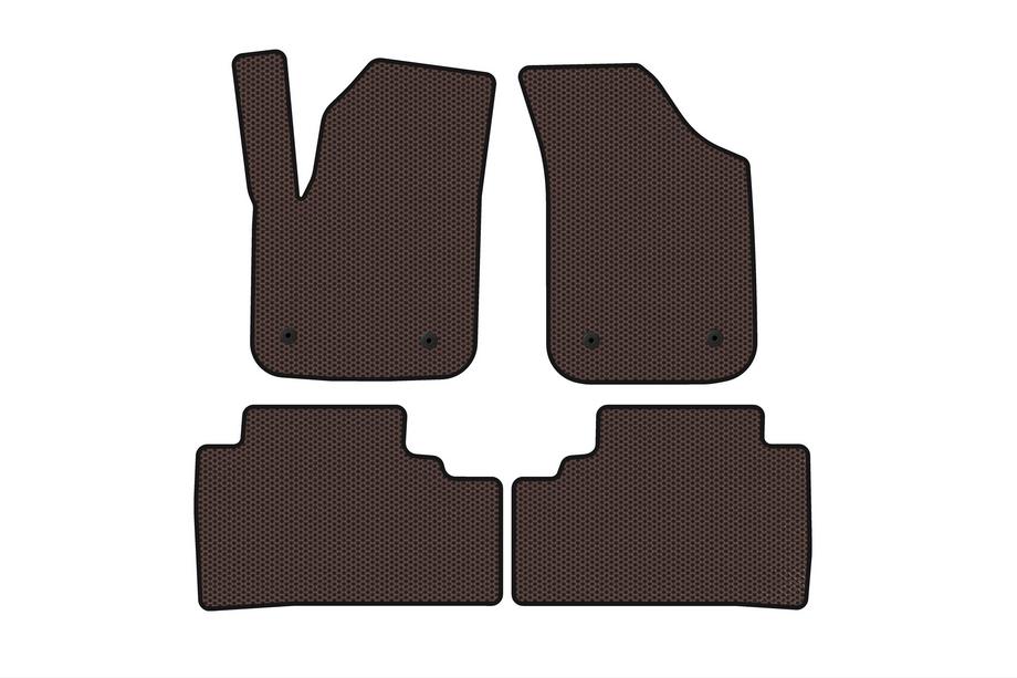 Buick Envision 2014-2020 Gumowe Dywaniki Carsuit (Brązowe) Image