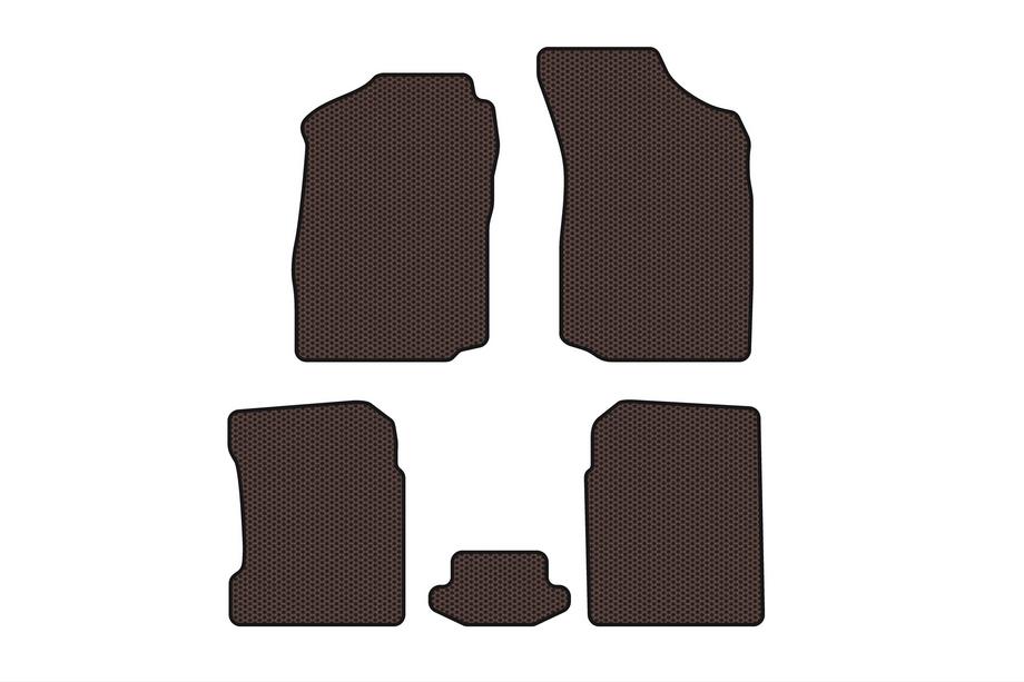 Chery Amulet 2003-2014 Gumowe Dywaniki Carsuit (Brązowe) Image