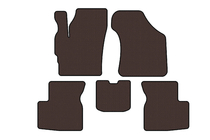 Chery QQ 2003-2022 Gumowe Dywaniki Carsuit (Brązowe) zdjęcia 1
