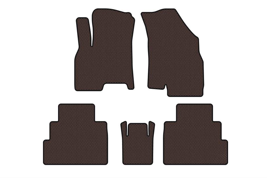Chery Tiggo 7 2020- Gumowe Dywaniki Carsuit (Brązowe) Zdjęcia 1