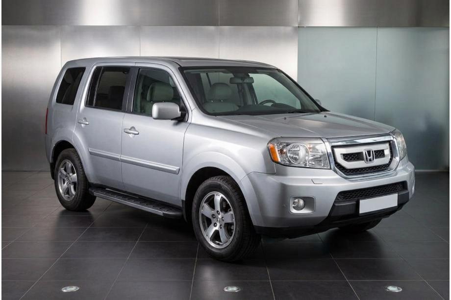Honda Pilot 2008-2015 Progi Boczné Duru (2 szt., Aluminium) Image