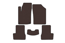 Citroen C-3 2009–2016 Gumowe dywaniki Carsuit (HB, brązowe) zdjęcia 1