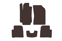 Citroen C-3 2016-2023 Gumowe dywaniki Carsuit (HB, brązowe) zdjęcia 1