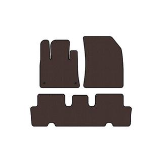 Gumowe Dywaniki Carsuit V1 (2 Rzędy, Brązowe) Citroen C-4 Picasso 2013–2022 zdjęcia 1
