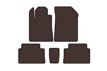 Citroen C-5 2001-2008 Gumowe Dywaniki Carsuit (Brązowe) zdjęcia 1