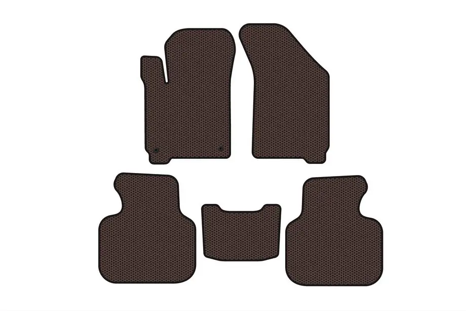 Dodge Journey 2008-2020 Dywaniki gumowe Carsuit (2008-2011, brązowe) Image