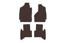 Dodge RAM (DR/DH/D1/DC/DM) 2002–2009 Dywaniki gumowe Carsuit (2002-2009, brązowe) zdjęcia 1