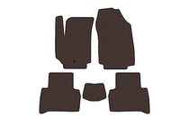 Fiat Croma 2005-2010 Gumowe dywaniki Carsuit (2007-2010, SW, brązowe) zdjęcia 1