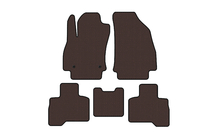 Fiat Fiorino/Qubo 2008-2024 Gumowe Dywaniki Carsuit (Do Qubo 2008-2016, Brązowe) zdjęcia 1