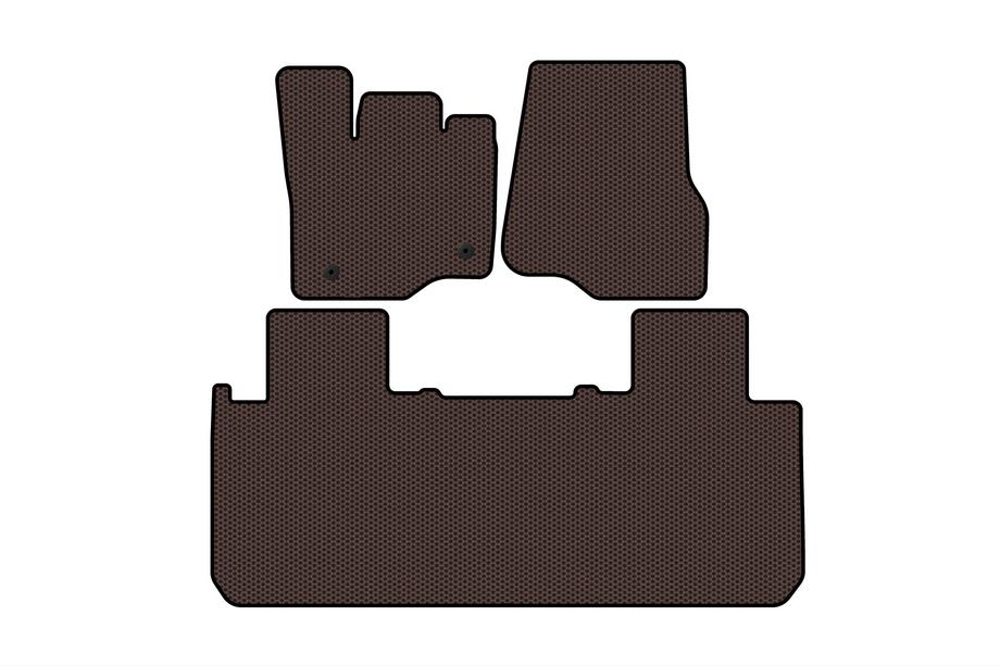 Ford F-150 2014-2021 Gumowe Dywaniki Carsuit (Brązowe) Image
