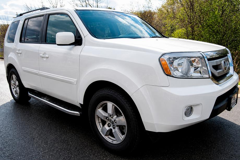 Honda Pilot 2008-2015 Progi boczne Fullmond (2 szt., aluminium) Zdjęcia 1