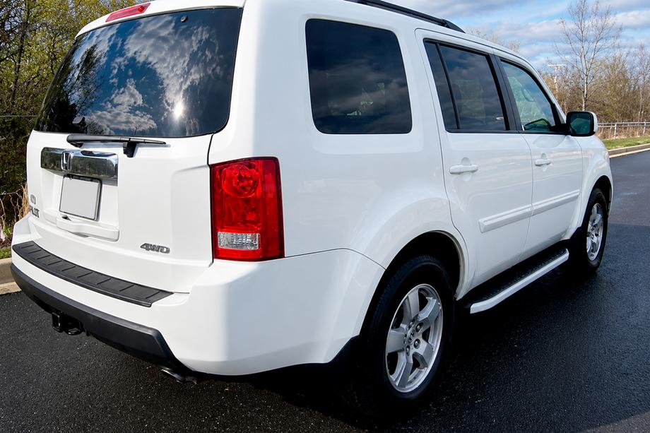 Honda Pilot 2008-2015 Progi boczne Fullmond (2 szt., aluminium) Zdjęcia 2