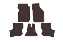 Ford Ka 1996-2008 Gumowe dywaniki Carsuit (HB, brązowe) zdjęcia 1