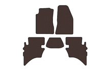 Ford Ranger 2002-2006 Gumowe Dywaniki Carsuit (Brązowe) zdjęcia 1