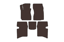 Geely MK 2006-2014 Gumowe Dywaniki Carsuit (SD, Brązowe) zdjęcia 1