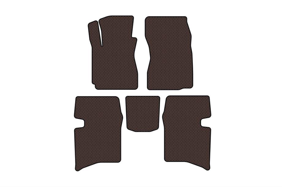 Geely MK 2006-2014 Gumowe Dywaniki Carsuit (SD, Brązowe) Image