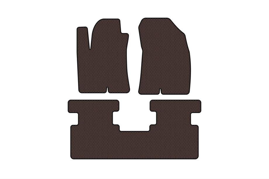 Great Wall Haval Jolion 2020- Dywaniki gumowe Carsuit (Bez napędu 4x4, Brązowe) Image