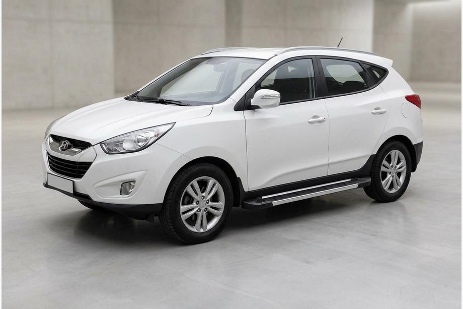 Hyundai IX-35 2010-2015 Progi Boczné RedLine V1 (2 szt., Aluminium) Image