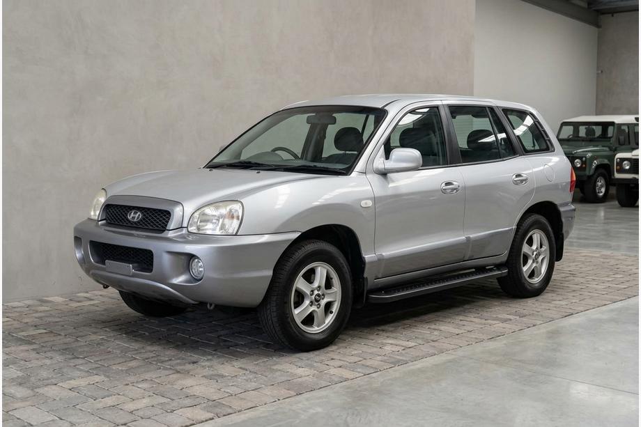 Hyundai Santa Fe 1 2000-2006 Progi Boczné Allmond Black (2 szt., Aluminium) Image
