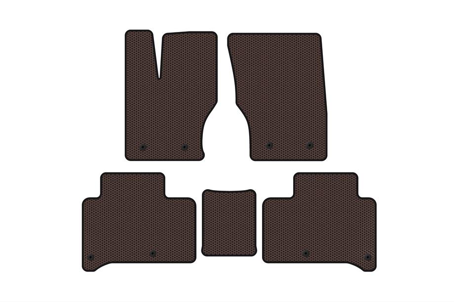Range Rover Sport 2014-2022 Dywaniki gumowe Carsuit (2013-2017, brązowe) Image