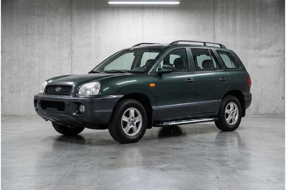 Hyundai Santa Fe 1 2000-2006 Progi Boczné Sunrise (2 szt., Aluminium) Image