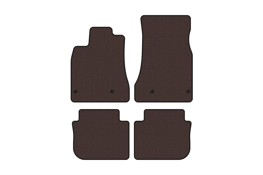Lexus GS 1998-2004 Gumowe Dywaniki Carsuit (Brązowe) Zdjęcia 1