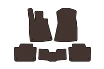 Lexus GS 2005-2011 Gumowe Dywaniki Carsuit (SD, Brązowe) zdjęcia 1