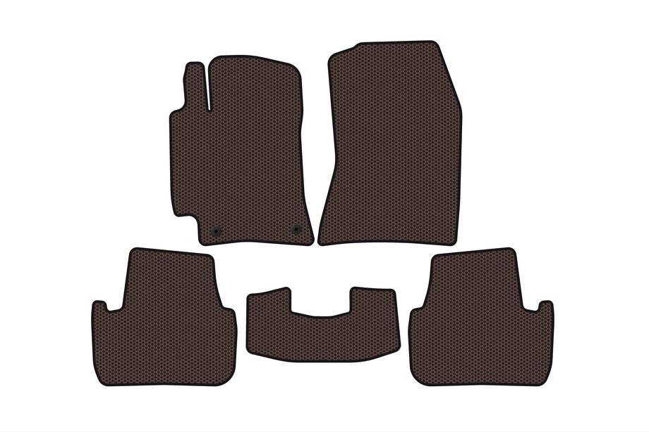 Lexus IS 1998-2005 Gumowe Dywaniki Carsuit (Brązowe) Image