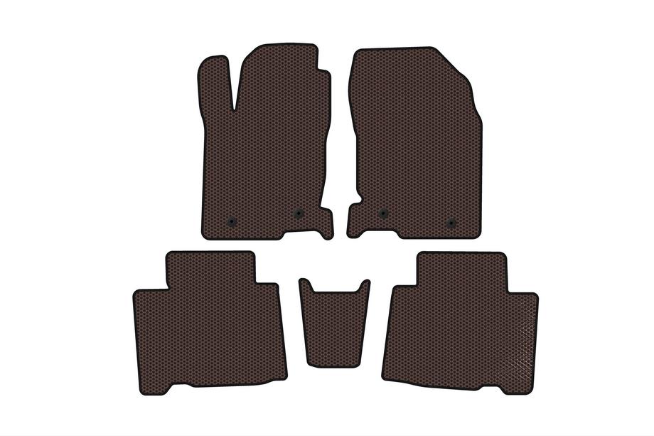 Lexus NX 2014-2021 Gumowe Dywaniki Carsuit (Brązowe) Image