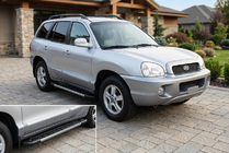 Hyundai Santa Fe 1 2000-2006 Progi Boczné RedLine V1 (2 szt., Aluminium) zdjęcia 1
