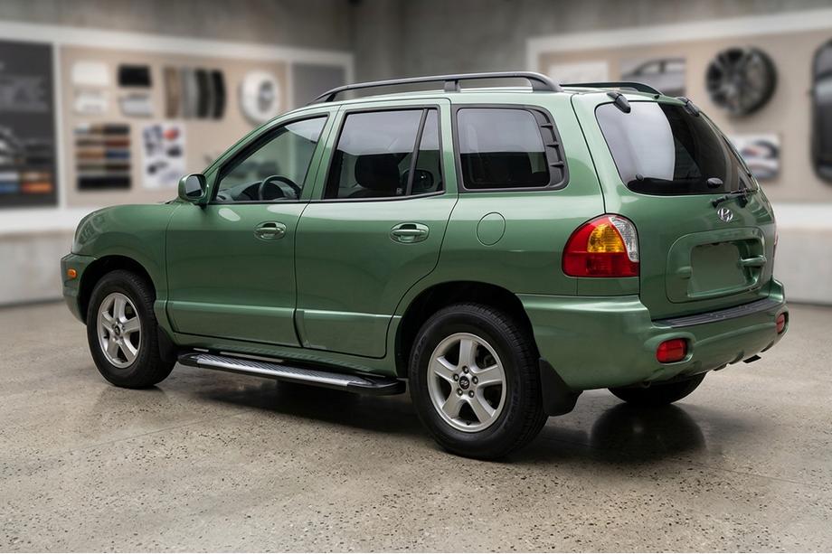Hyundai Santa Fe 1 2000-2006 Progi Boczne Line (2 szt., Aluminium) Image