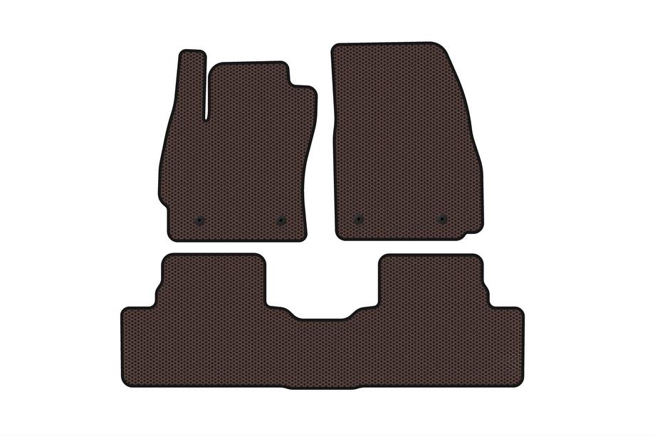 Mazda 5 2010-2018 Gumowe dywaniki Carsuit (2 rzędy, brązowe) Image