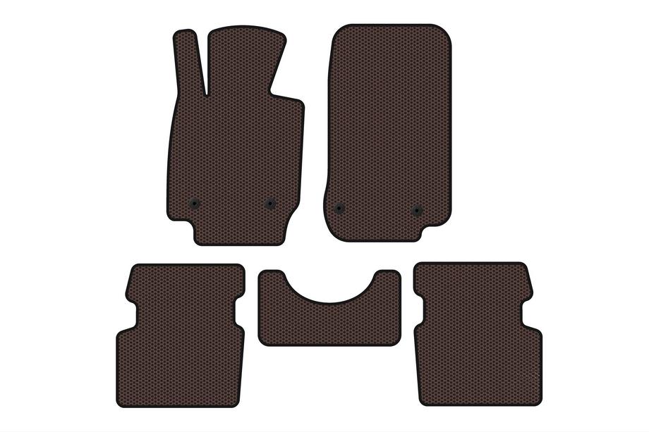Mazda CX-3 2015- Gumowe dywaniki Carsuit (2015-2018, 4x4, brazowe) Image