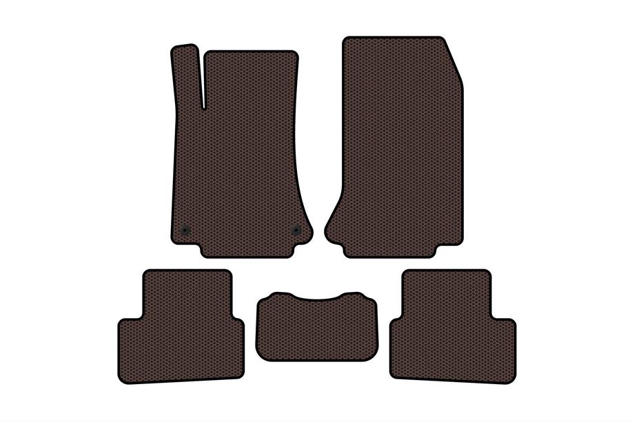 Smart 1998-2007 Dywaniki gumowe Carsuit (2003-2007, Coupe, brązowe) Zdjęcia 1