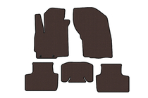 Mitsubishi ASX 2010-2023 Gumowe Dywaniki Carsuit (2019-2023, Brązowe) zdjęcia 1