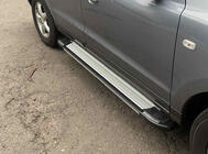 Hyundai Santa Fe 1 2000-2006 Progi Boczné Rainbow (2 szt., Aluminium) zdjęcia 1
