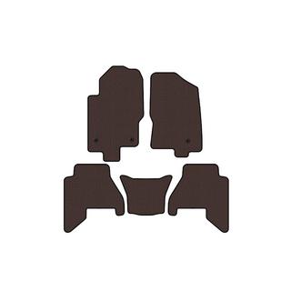 Dywaniki gumowe Carsuit V2 (2 rzędy, Brązowe, 2010-2014) Nissan Pathfinder R51 2005-2014 zdjęcia 1