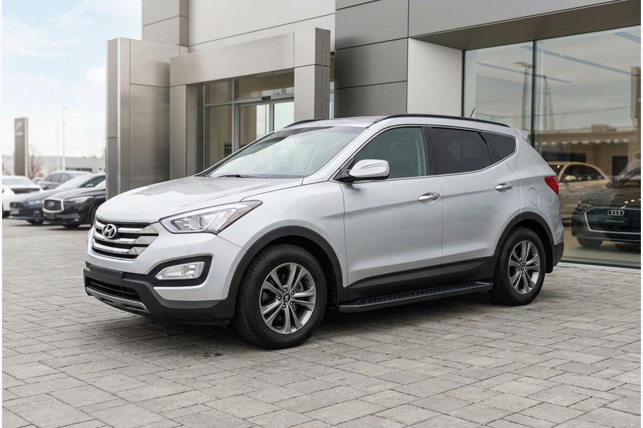 Hyundai Santa Fe 3 2012-2018 Progi Boczné Allmond Black (2 szt., Aluminium) Image