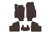 Opel Astra G classic 1998-2012 Gumowe Dywaniki Carsuit (SD, Brązowe) zdjęcia 1