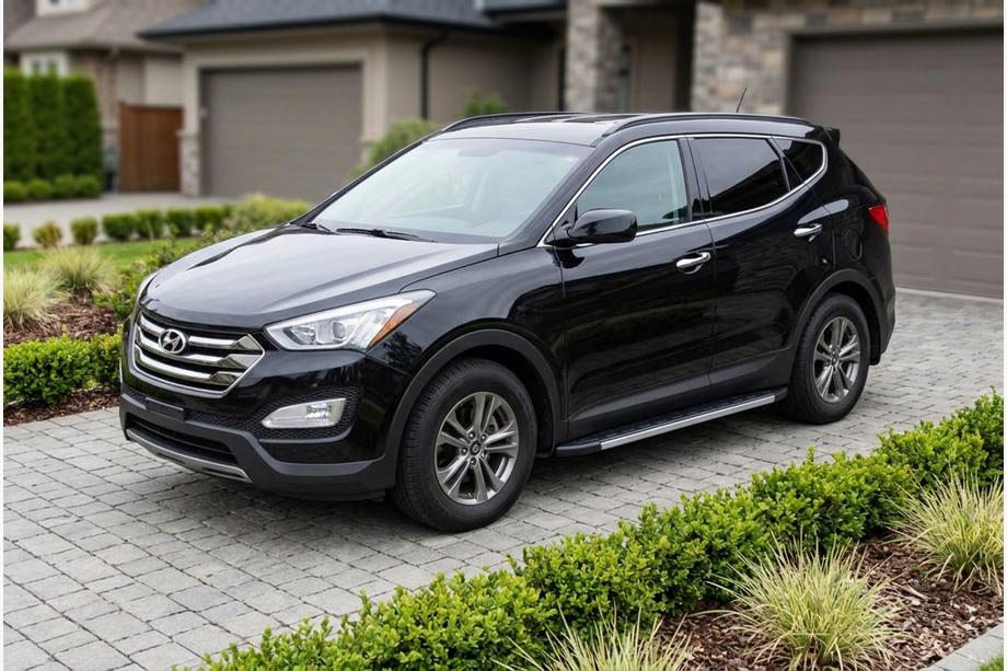 Hyundai Santa Fe 3 2012-2018 Progi Boczné Duru (2 szt., Aluminium) Image