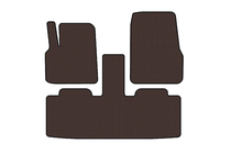 Renault Espace 2002-2014 Dywaniki gumowe Carsuit (2 rzędy, 7-osobowy, brązowe) zdjęcia 1
