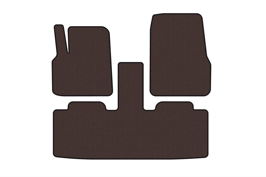 Renault Espace 2002-2014 Dywaniki gumowe Carsuit (2 rzędy, 7-osobowy, brązowe) Image