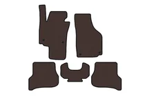 Seat Altea 2004-2015 Gumowe Dywaniki Carsuit (Brązowe) zdjęcia 1
