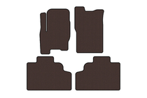 SsangYong Korando 1997-2006 Gumowe Dywaniki Carsuit (Brązowe) zdjęcia 1
