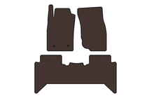 Toyota Hilux 2006-2015 Gumowe Dywaniki Carsuit V2 (Brązowe) zdjęcia 1